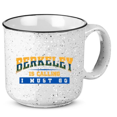 Funny California Berkeley Road Trip Travel Vacation Traveler 15oz Campfire Ceramic Mug