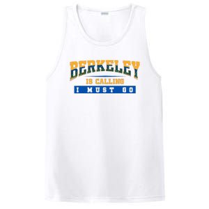 Funny California Berkeley Road Trip Travel Vacation Traveler PosiCharge Competitor Tank