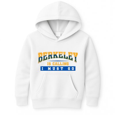 Funny California Berkeley Road Trip Travel Vacation Traveler Kids Hoodie
