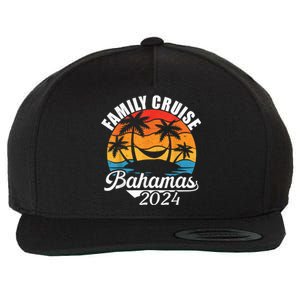 Family Cruise Bahamas 2024 Summer Matching Vacation 2024 Wool Snapback Cap