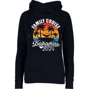 Family Cruise Bahamas 2024 Summer Matching Vacation 2024 Womens Funnel Neck Pullover Hood