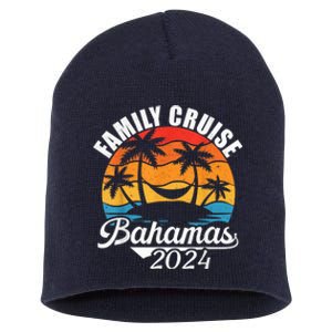 Family Cruise Bahamas 2024 Summer Matching Vacation 2024 Short Acrylic Beanie