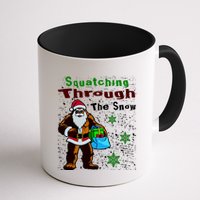 Funny Christmas Bigfoot Mug