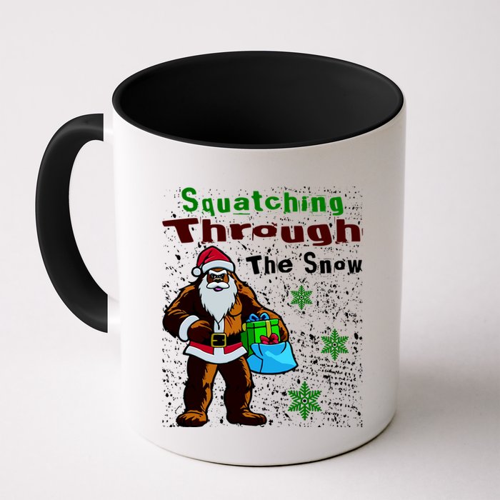 Funny Christmas Bigfoot Mug