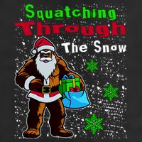 Funny Christmas Bigfoot Trucker Hat