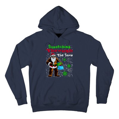 Funny Christmas Bigfoot Hoodie