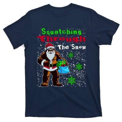 Funny Christmas Bigfoot T-Shirt