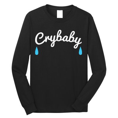 Funny Cry Baby Long Sleeve Shirt