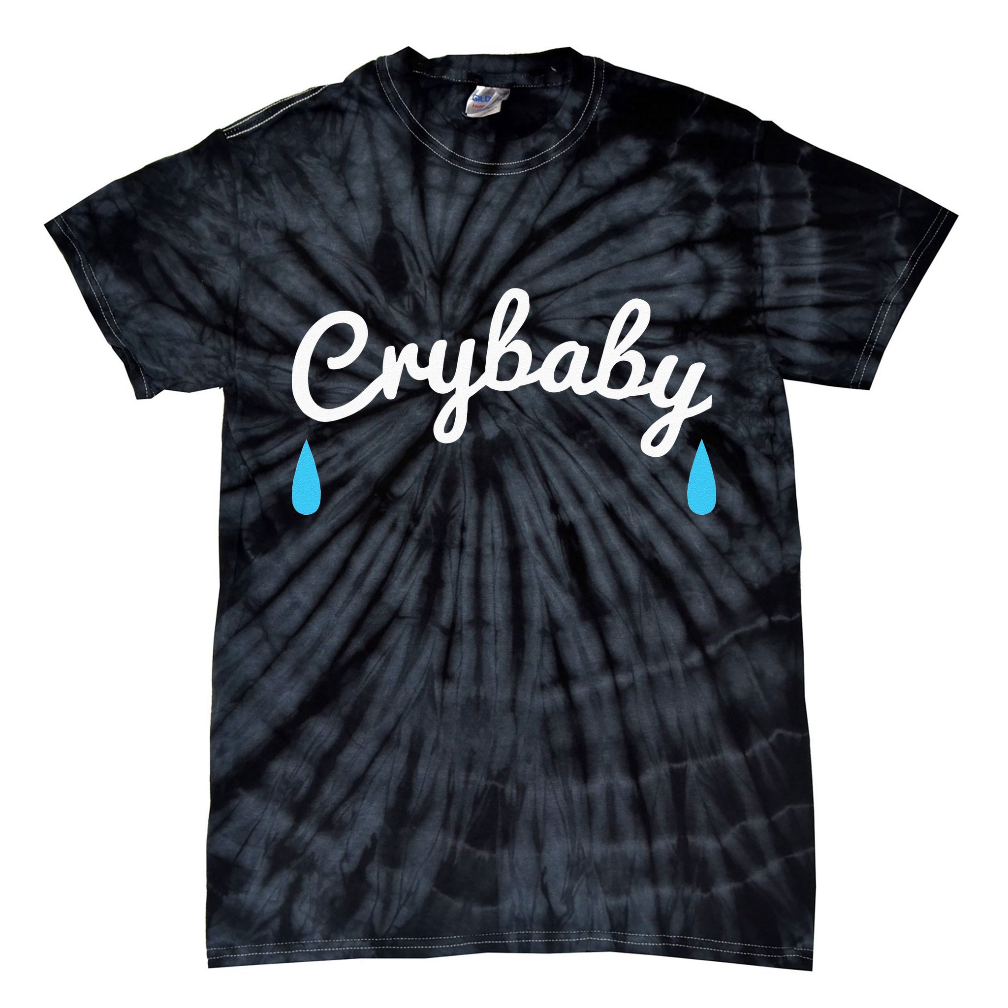 Funny Cry Baby Tie-Dye T-Shirt