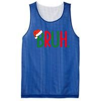 Funny Christmas Bruh Funny Xmas List  Mesh Reversible Basketball Jersey Tank