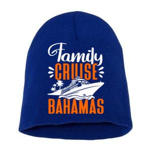 Family Cruise Bahamas Cruising Cruise Ship Gift Short Acrylic Beanie