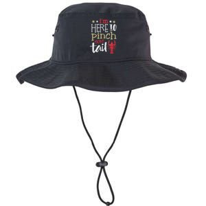 Funny Crawfish Boil Lover Im Here To Pinch Some Tailo In My Spare Time Legacy Cool Fit Booney Bucket Hat