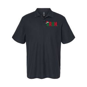 Funny Christmas Bruh Xmas Bruh Softstyle Adult Sport Polo