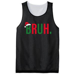 Funny Christmas Bruh Xmas Bruh Mesh Reversible Basketball Jersey Tank