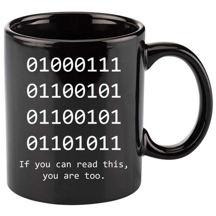 Funny Computer Binary Code Programmer Developer Geek Gift Great Gift 11oz C Handle Ceramic Mug