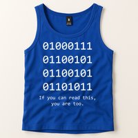 Funny Computer Binary Code Programmer Developer Geek Gift Great Gift Tank Top