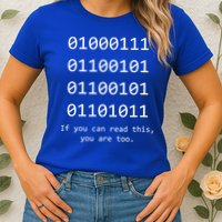 Funny Computer Binary Code Programmer Developer Geek Gift Great Gift Womens T-Shirt