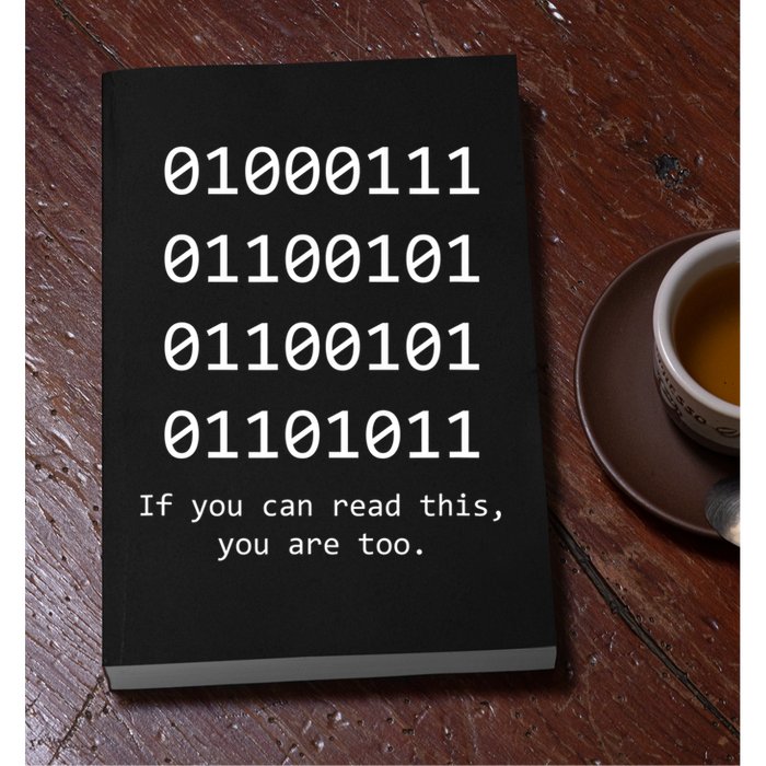 Funny Computer Binary Code Programmer Developer Geek Gift Great Gift Permanent Decal Sticker