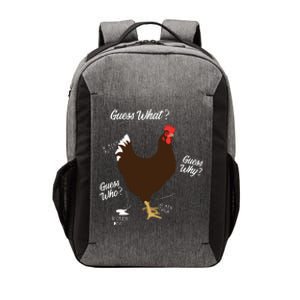 Funny Chicken Butt Guess Why Farm Vector Backpack