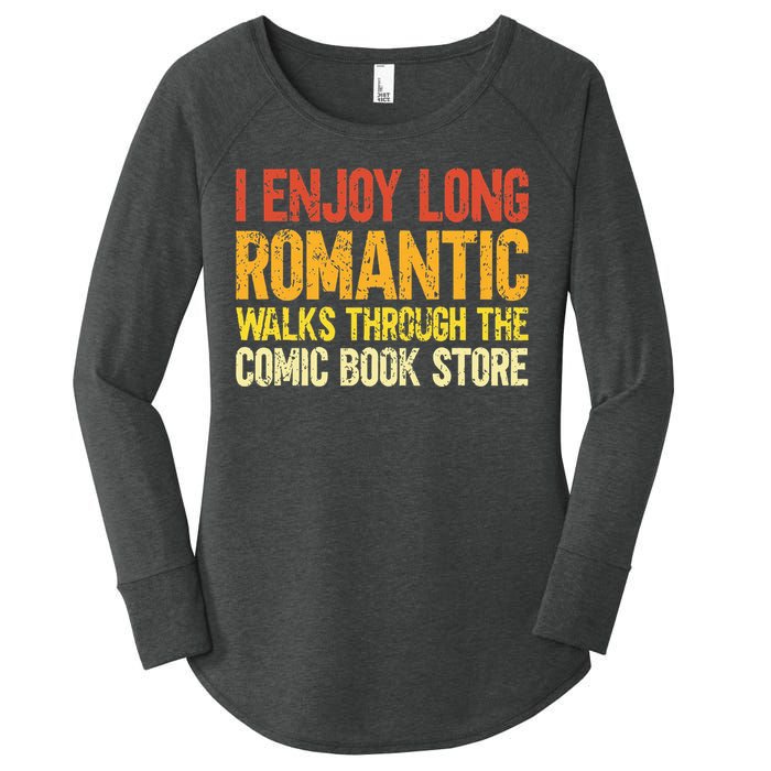 Funny Comic Book Lovers Comic Book Reader Comic Book Fans Women's Perfect Tri Tunic Long Sleeve Shirt