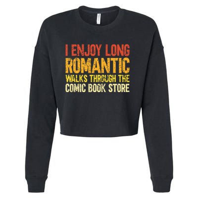 Funny Comic Book Lovers Comic Book Reader Comic Book Fans Cropped Pullover Crew