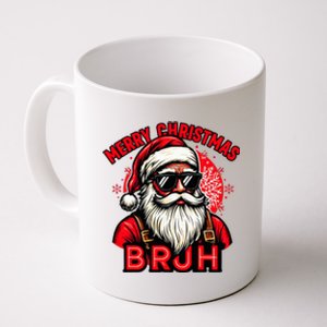 Funny Christmas Bruh Santa Family Matching Coffee Mug