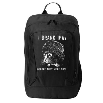 Funny Cat Beer IPAs For Women Funny Cat Lover Gift City Backpack