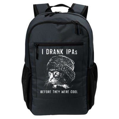 Funny Cat Beer IPAs For Women Funny Cat Lover Gift Daily Commute Backpack