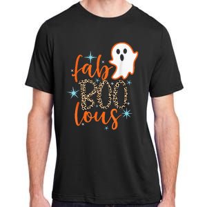 Funny Cute Boo Ghost Halloween FabBoo Lous Leopard Adult ChromaSoft Performance T-Shirt