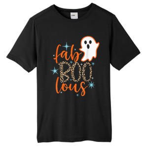 Funny Cute Boo Ghost Halloween FabBoo Lous Leopard Tall Fusion ChromaSoft Performance T-Shirt