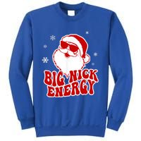 Funny Christmas Big Nick Energy Santa Naughty Adult Humor Gift Sweatshirt