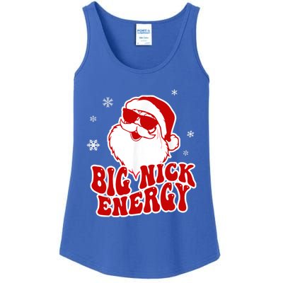 Funny Christmas Big Nick Energy Santa Naughty Adult Humor Gift Ladies Essential Tank