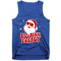 Funny Christmas Big Nick Energy Santa Naughty Adult Humor Gift Tank Top