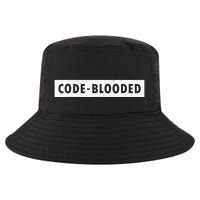 Funny Code Blooded Software Engineer Programmer Cool Comfort Performance Bucket Hat