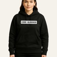 Funny Code Blooded Software Engineer Programmer Hoodie
