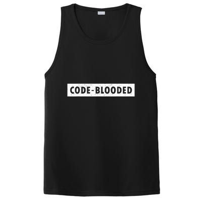 Funny Code Blooded Software Engineer Programmer PosiCharge Competitor Tank