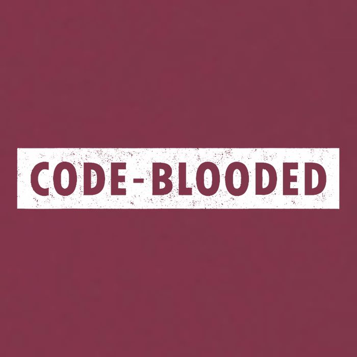 Funny Code Blooded Software Engineer Programmer 16oz Travel Tumbler