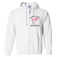 Flamingo Cruise Blame It On The Drink Package Drinking Booze Full Zip Hoodie