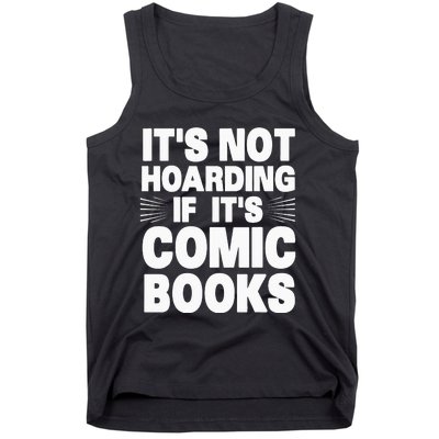 Funny Comic Book Lovers Design For Men Women Comic Book Fans Tank Top