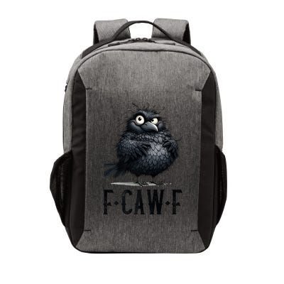 F-Caw-F  Crow  Bird Funny Crow F-Caw-F   Vector Backpack