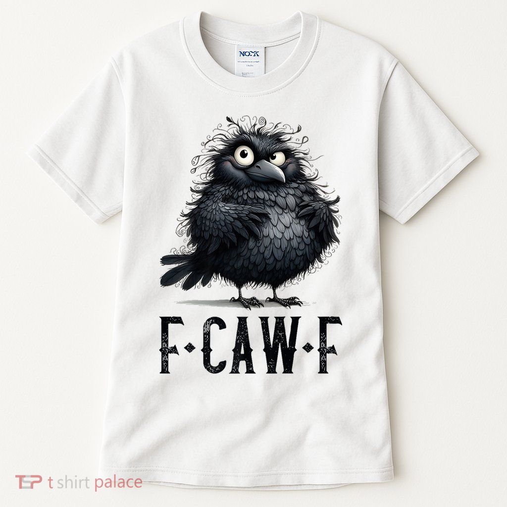 F-Caw-F  Crow  Bird Funny Crow F-Caw-F   Tall T-Shirt