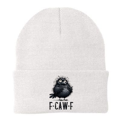 F-Caw-F  Crow  Bird Funny Crow F-Caw-F   Beanie