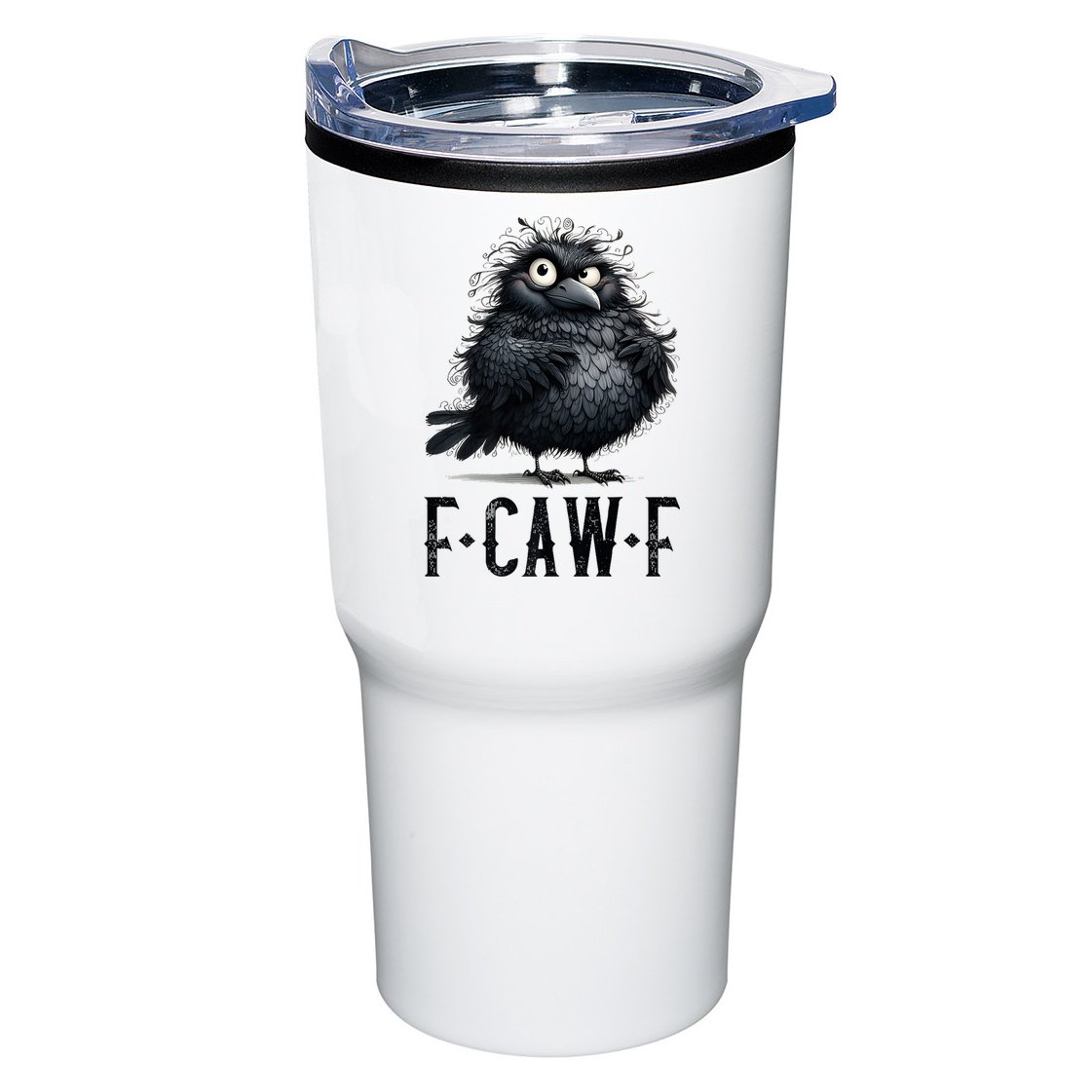 F-Caw-F  Crow  Bird Funny Crow F-Caw-F   Tumbler