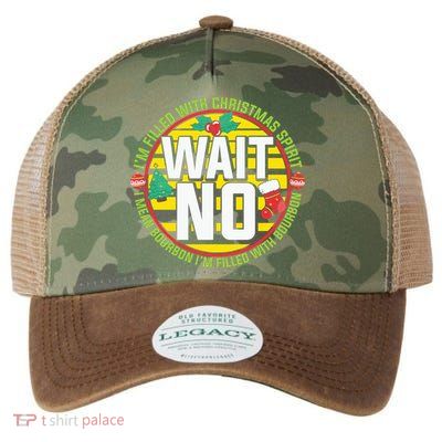 Funny Christmas Bourbon Legacy Tie Dye Trucker Hat