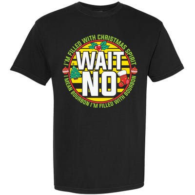 Funny Christmas Bourbon Garment-Dyed Heavyweight T-Shirt