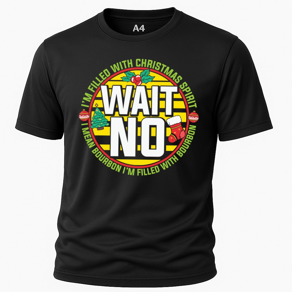 Funny Christmas Bourbon Performance Shirt