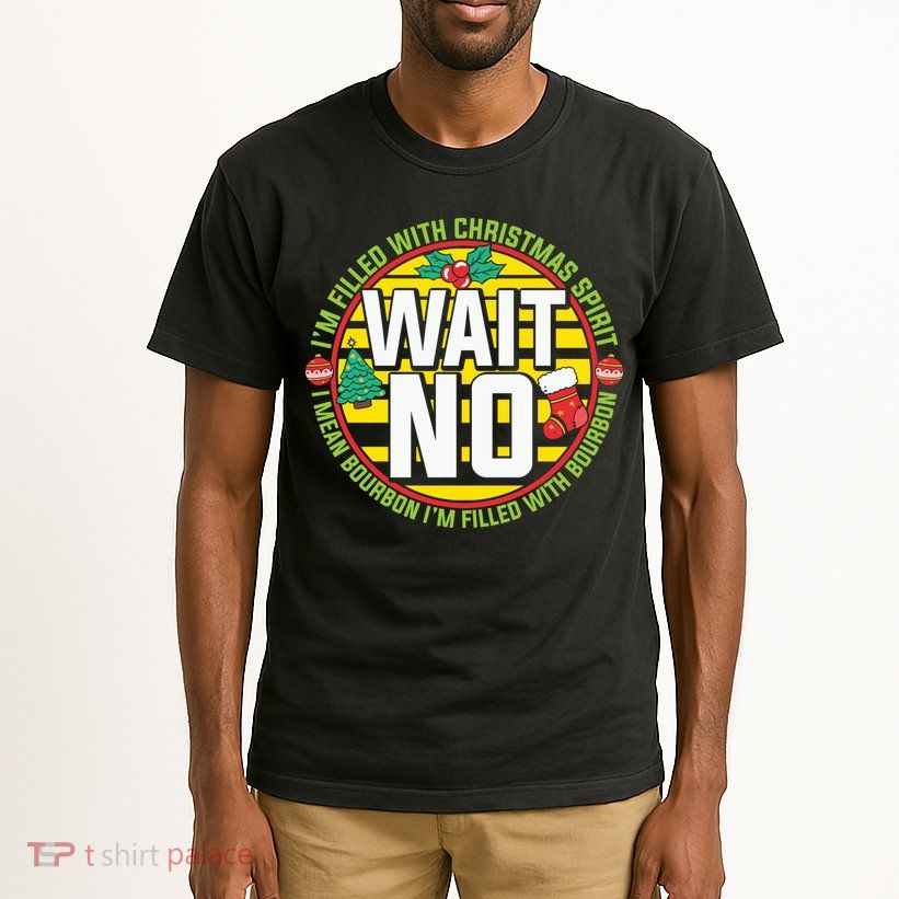 Funny Christmas Bourbon Tall T-Shirt