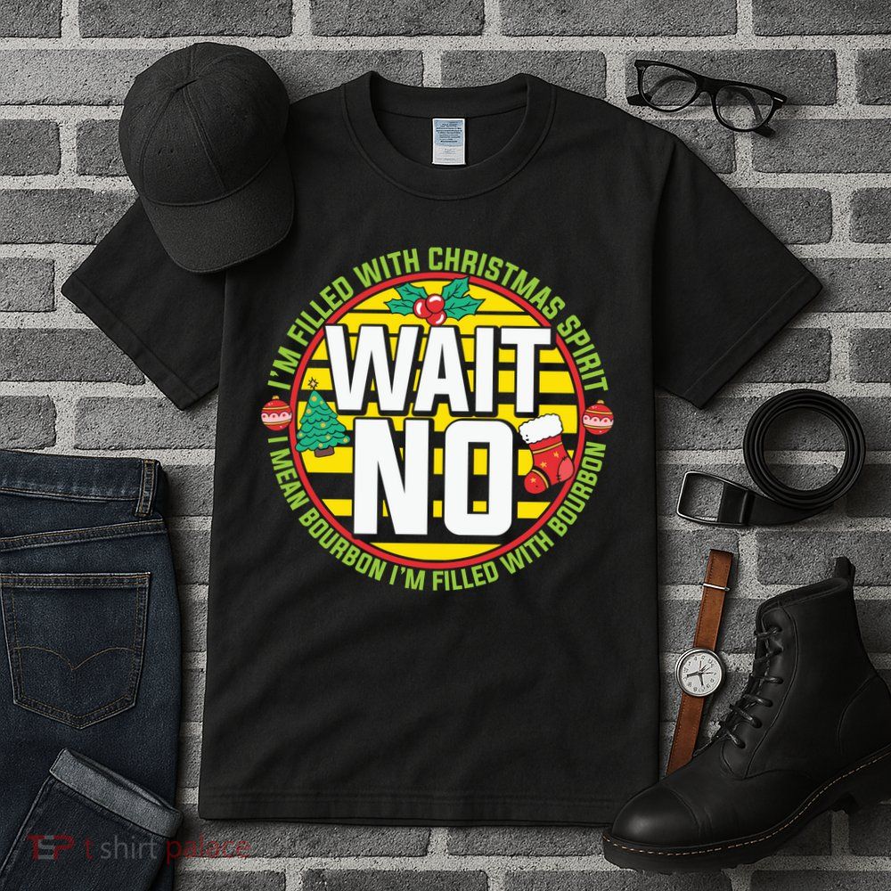 Funny Christmas Bourbon Tall T-Shirt