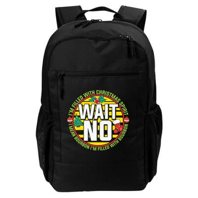 Funny Christmas Bourbon Backpack