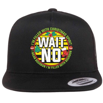 Funny Christmas Bourbon Flatbill Hat